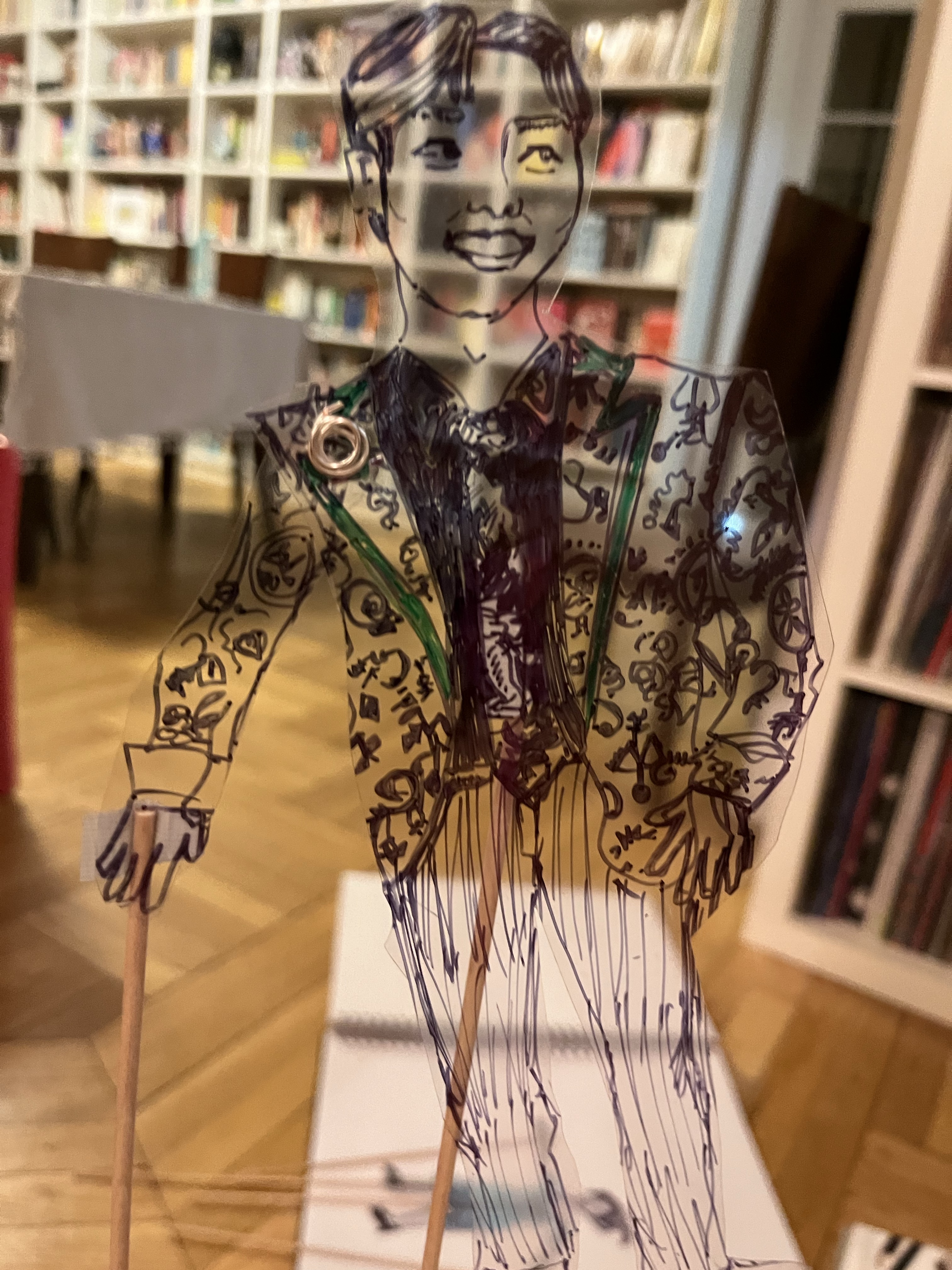 Puppet Korean Fun Craft for Korean-American Day: acetate Kdrama shadow puppets ...